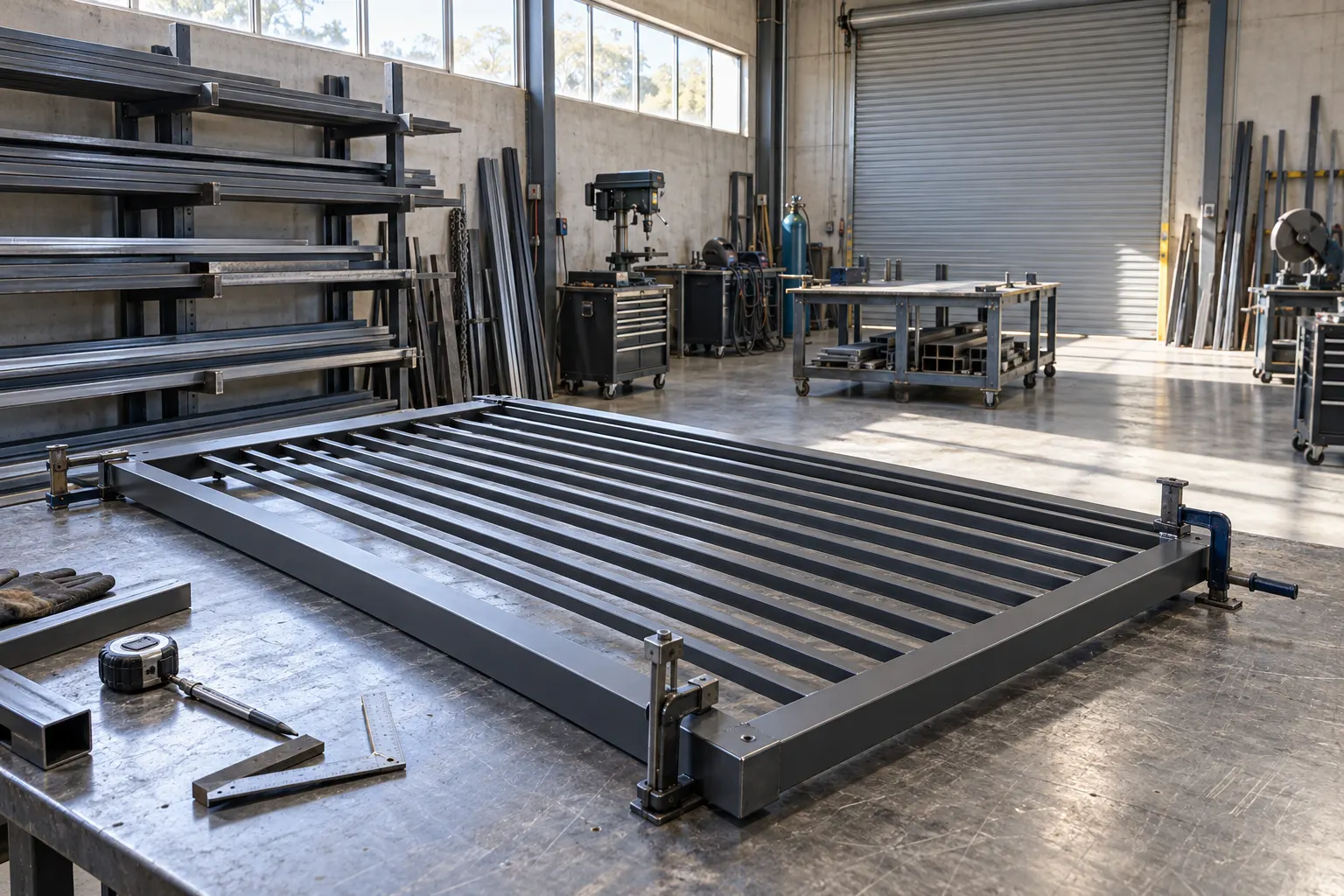Metal fabrication workshop